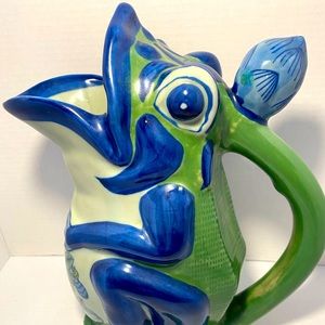 Vintage ceramic pitcher